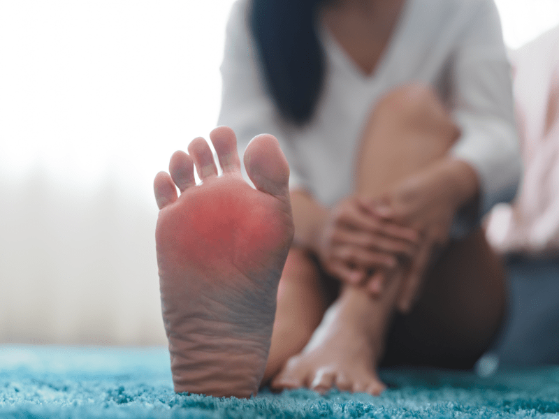 Neuropathy pain in legs & feet