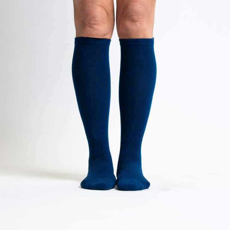 Navy Blue Compression Socks