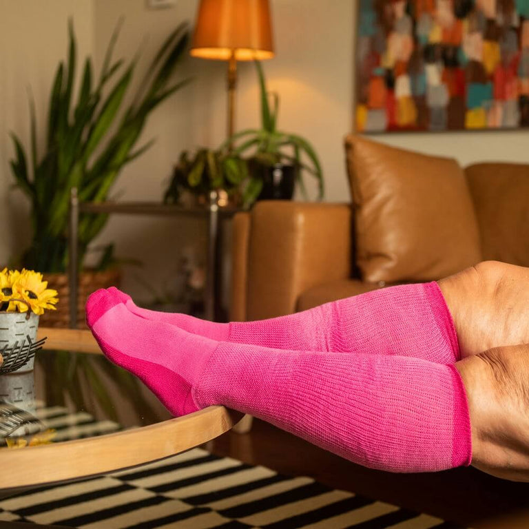 Fuchsia EasyStretch™ Socks