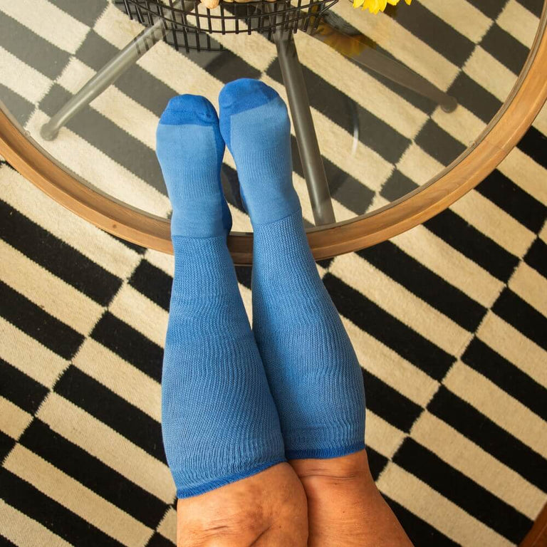 Cobalt EasyStretch™ Socks