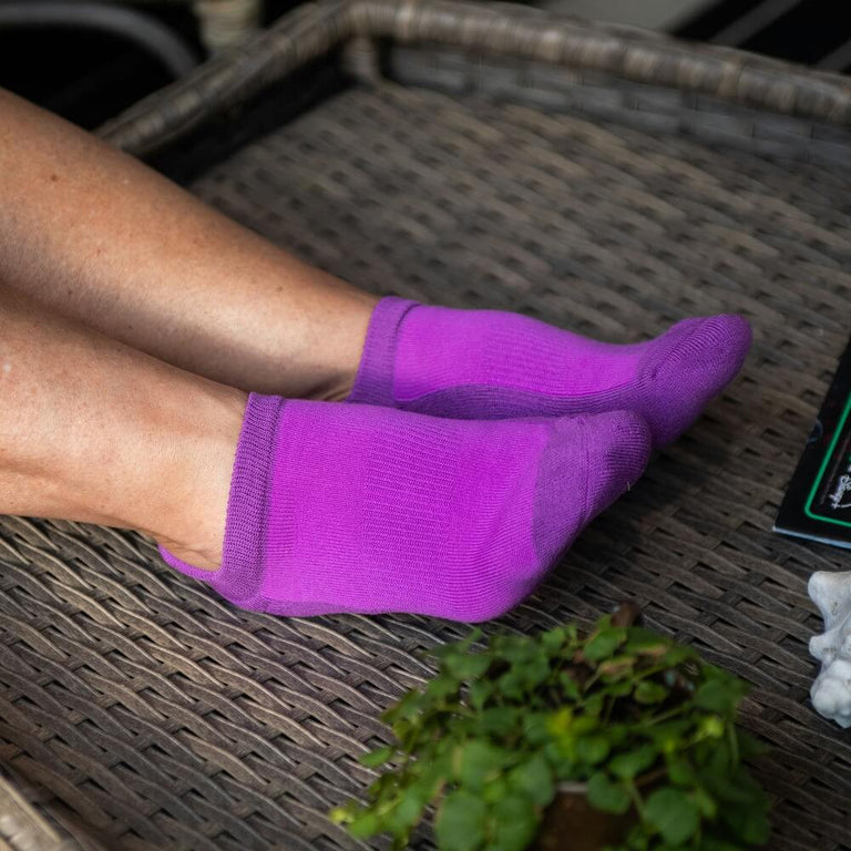 Amethyst Ankle Socks