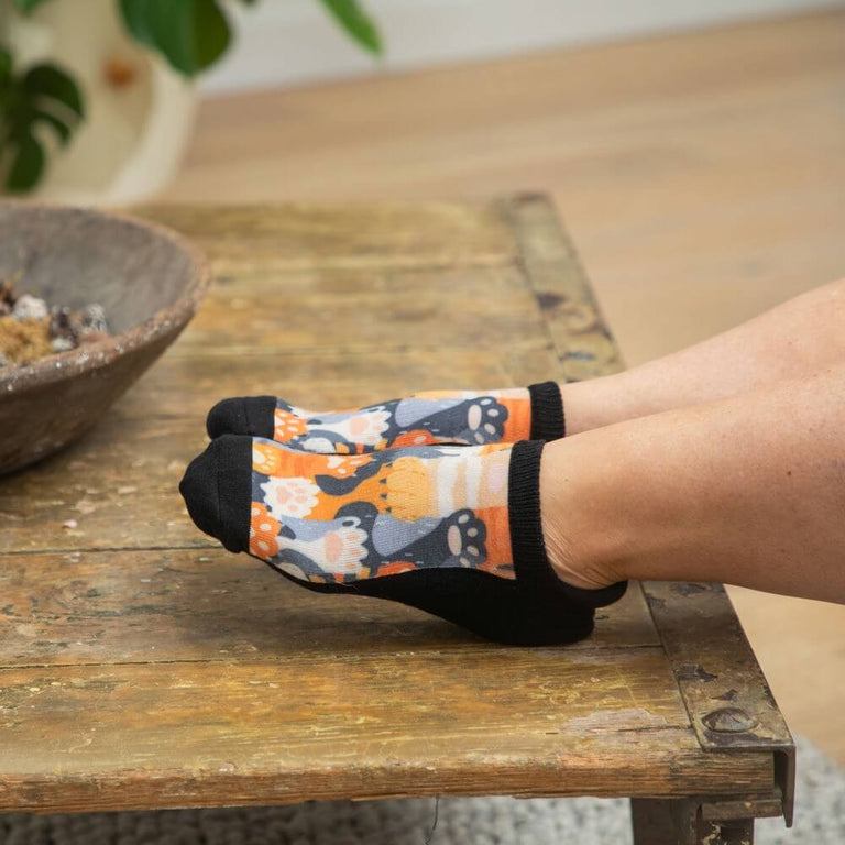 Cat Paws Ankle Socks