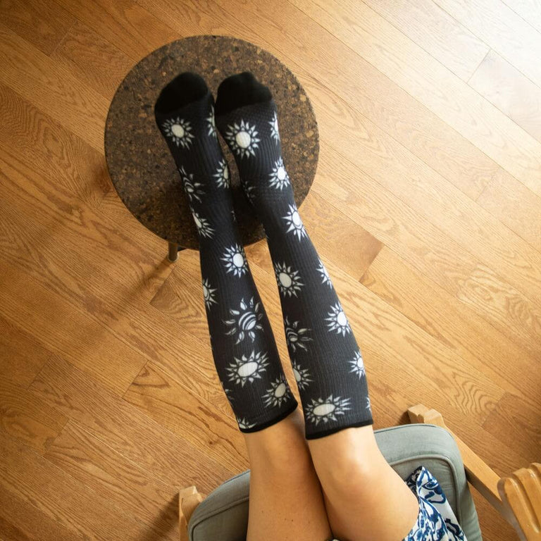 Midnight Sun Compression Socks