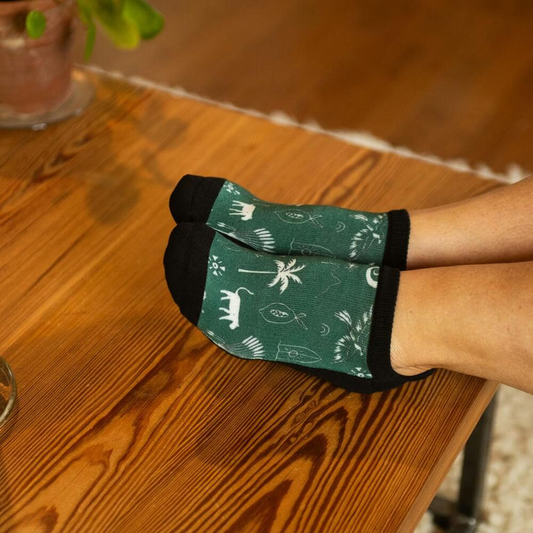 Jungle Life Ankle Socks