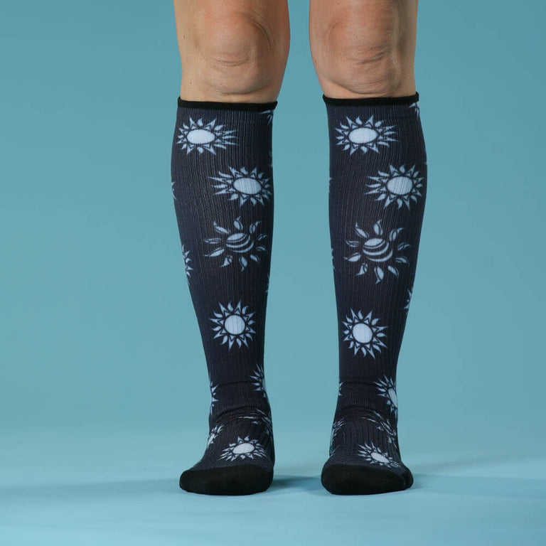 Midnight Sun Compression Socks