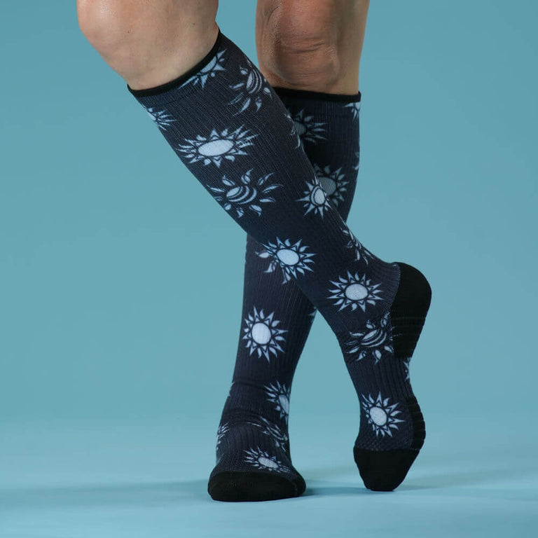 Midnight Sun Compression Socks