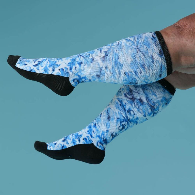 Blue Beauty EasyStretch™ Socks