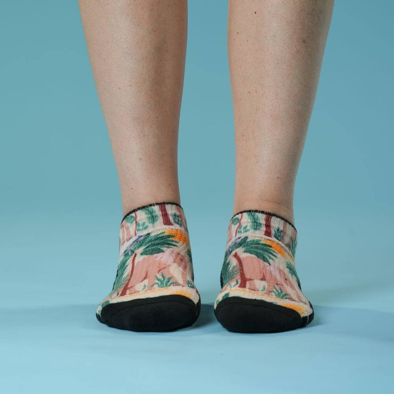 Elephant Safari Ankle Compression Socks
