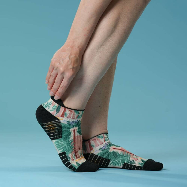 Elephant Safari Ankle Compression Socks