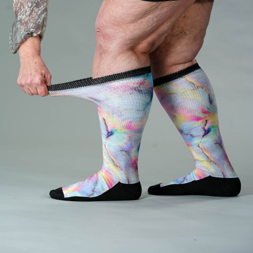 Viasox Dreamy EasyStretch Socks detail close-up