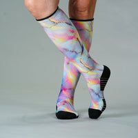 Viasox Dreamy Compression Socks stretched display