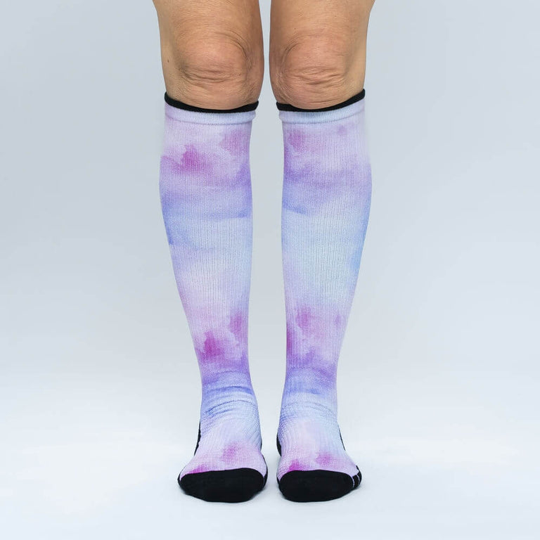 Cotton Candy Compression Socks