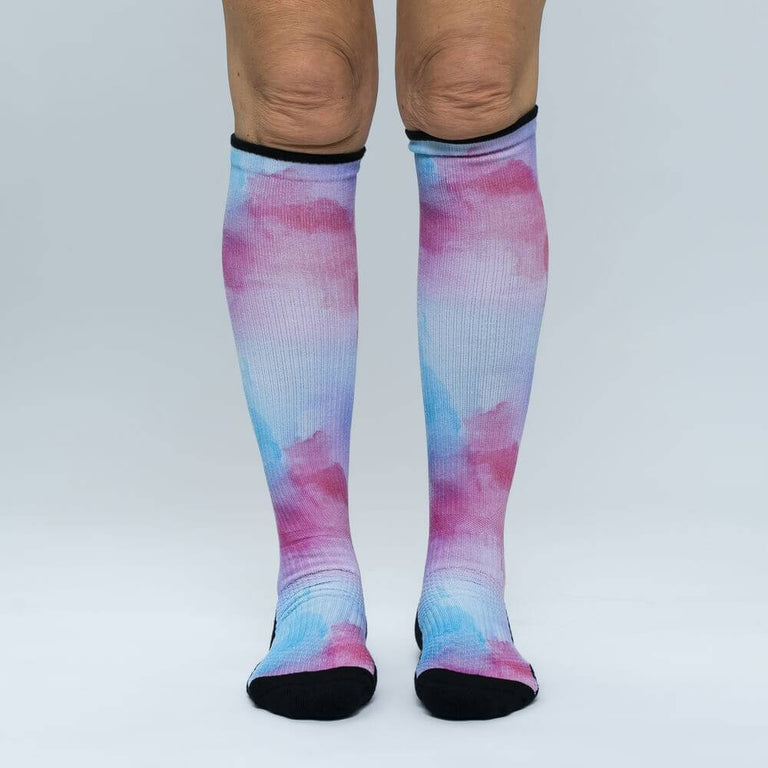 Bubblegum Compression Socks