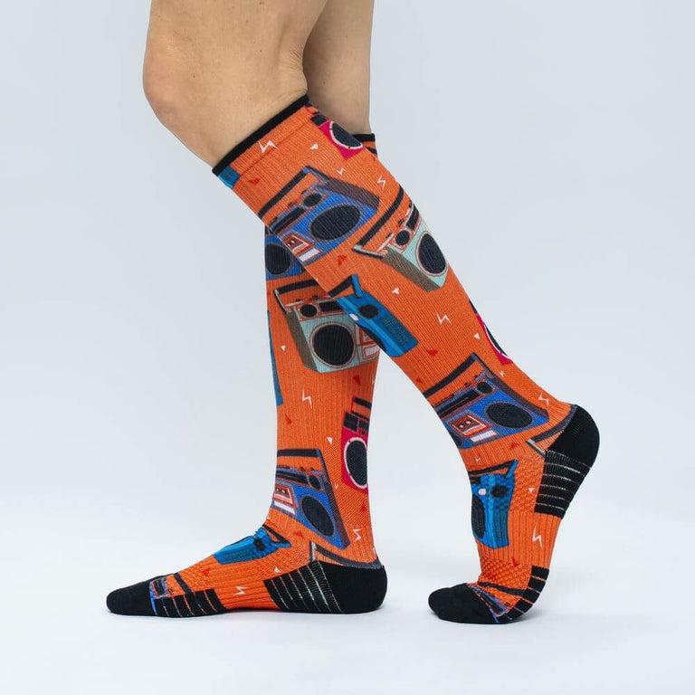 Boom Box Sox Compression Socks