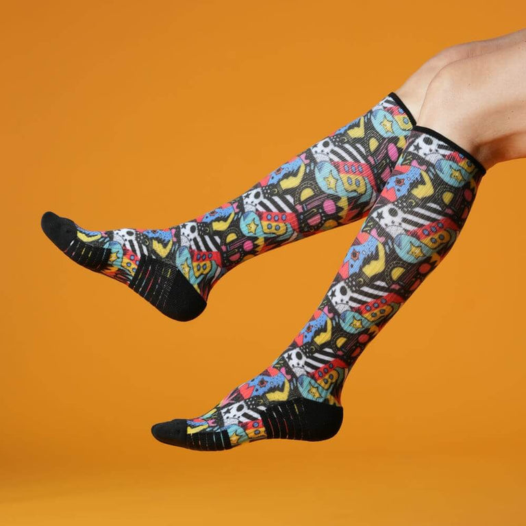 Razzle Dazzle Compression Socks