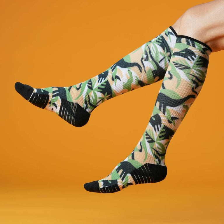 Jurassock Park Compression Socks