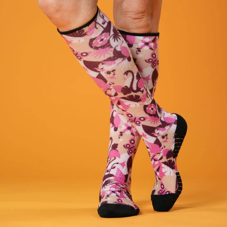 Tropical Compression Socks