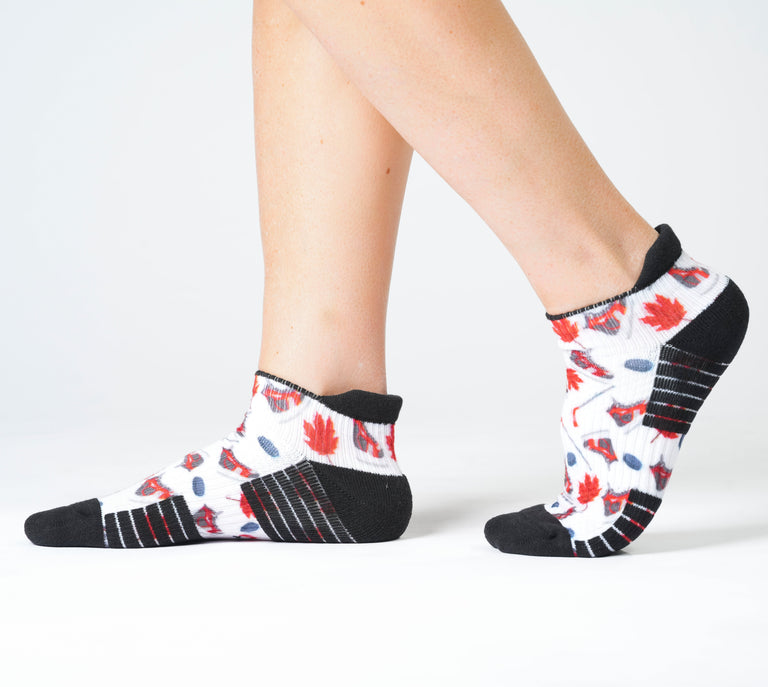 Hockey Time Ankle Compression Socks