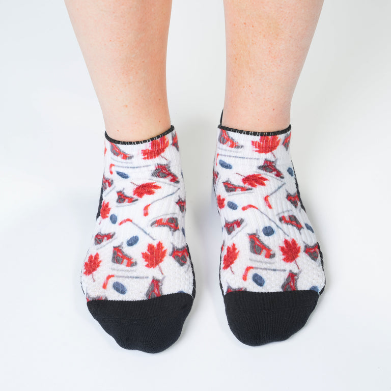 Hockey Time Ankle Compression Socks
