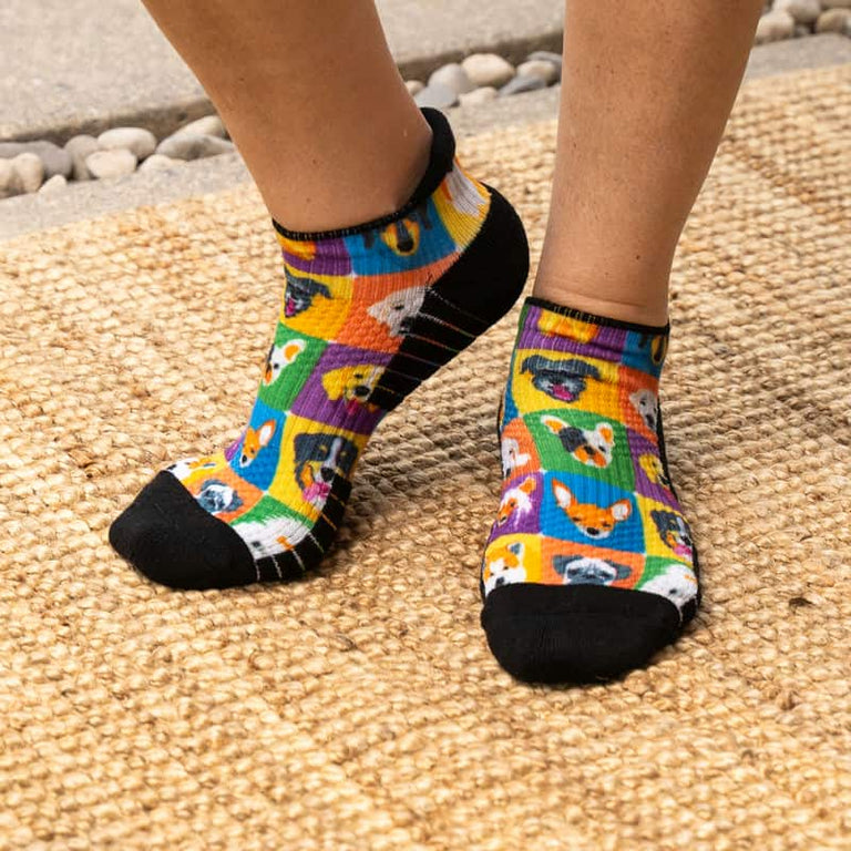 Paws & Petals Ankle Compression Socks Bundle 3-Pack