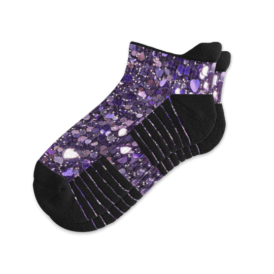 Amethyst Purple Ankle Compression Socks