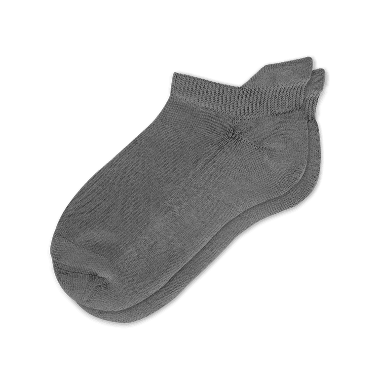 Gray Ankle Socks