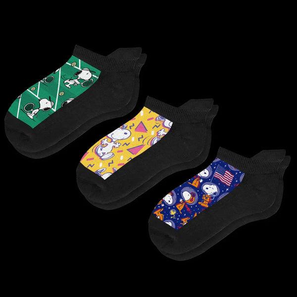 Snoopy Adventure Ankle Diabetic Socks Bundle 3-Pack