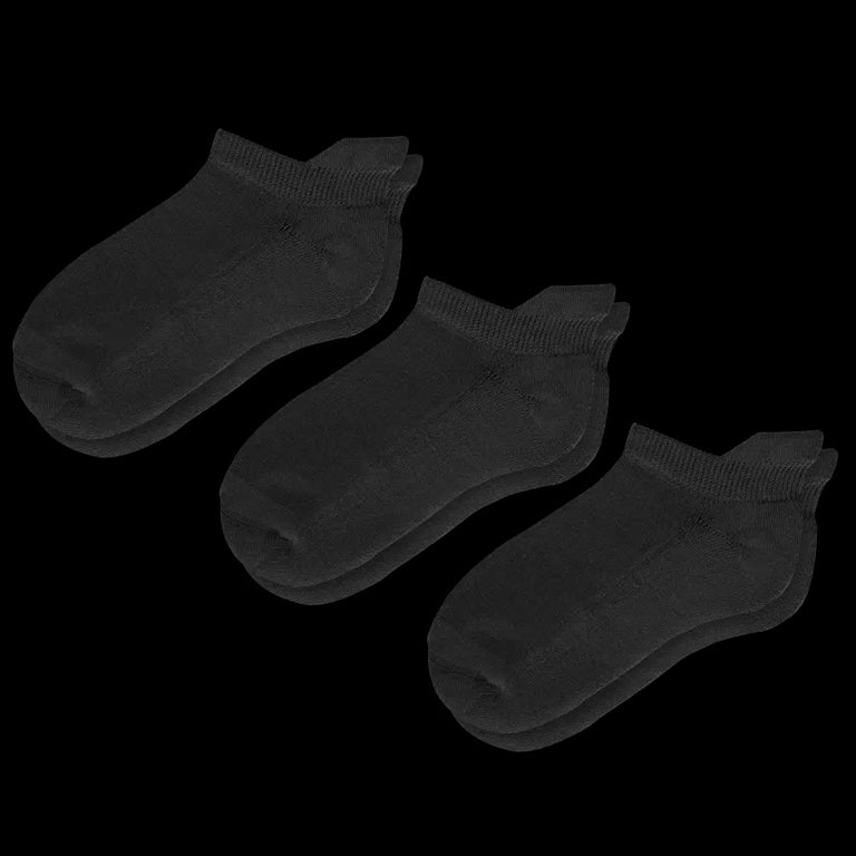 Black Ankle Diabetic Socks Bundle 3-Pack