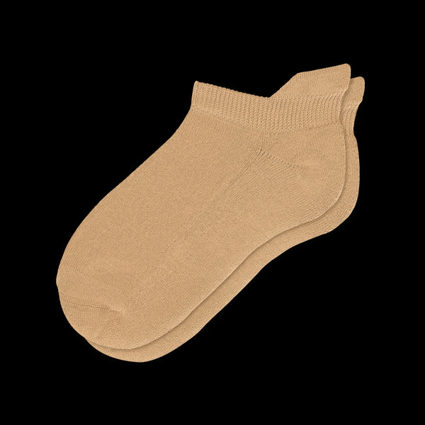 Tan Ankle Diabetic Socks