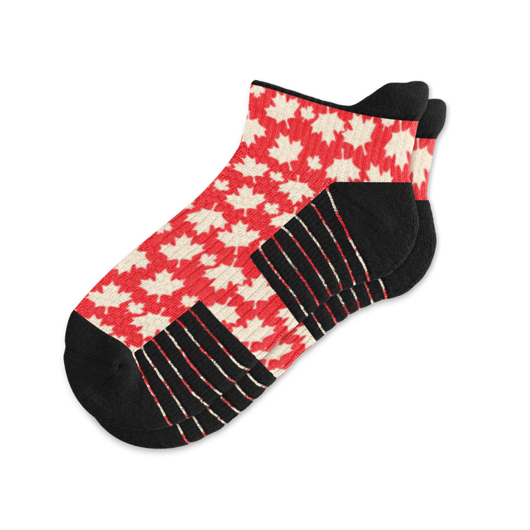 Canadian Maple Ankle Compression Socks