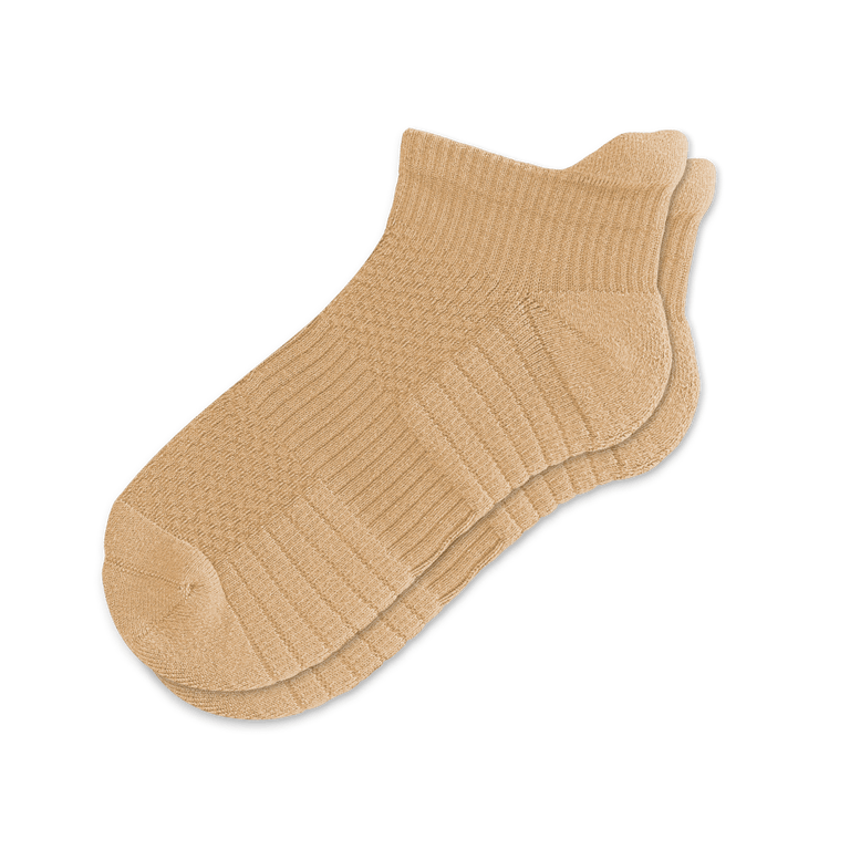 Tan Ankle Compression Socks By Viasox