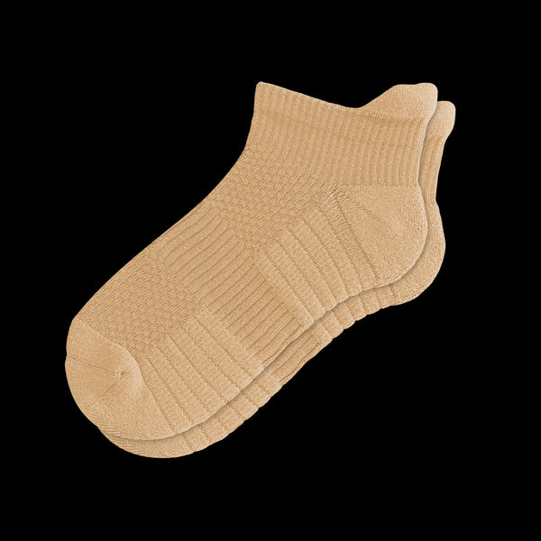 Tan Ankle Compression Socks