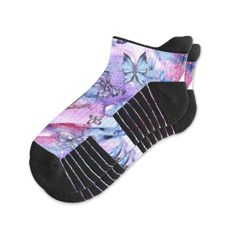 Butterfly Ankle Compression Socks