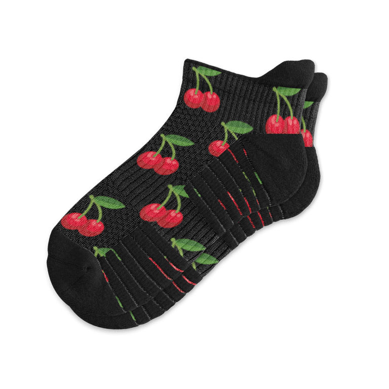 Very Cherry Ankle Compression Socks