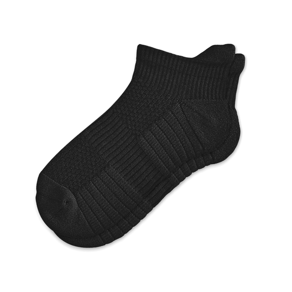 Black ankle compression socks