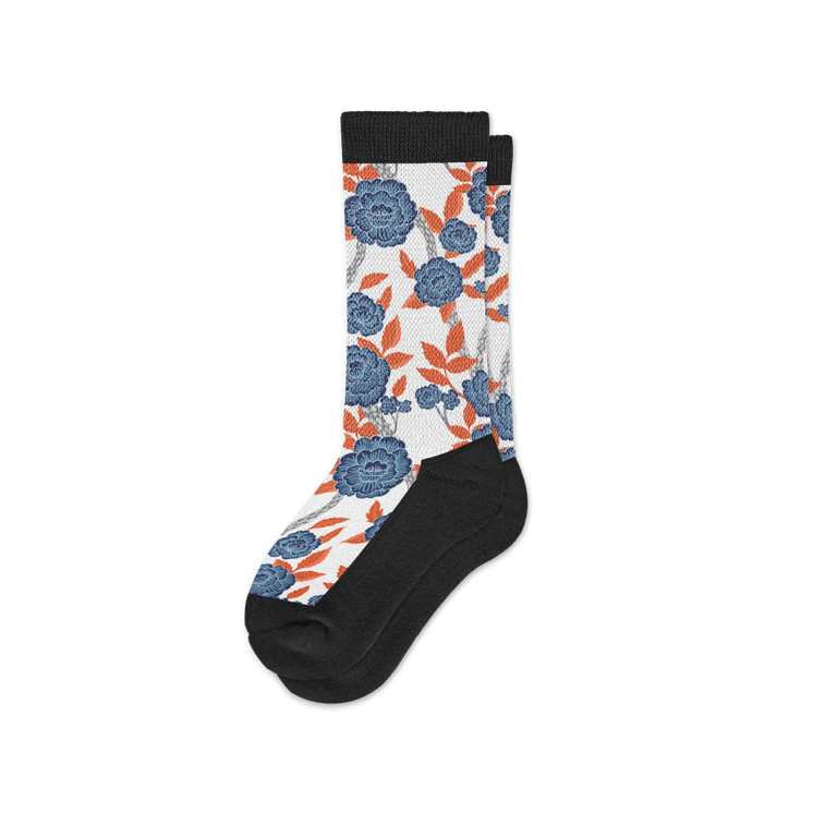 Blue Bloom EasyStretch™ Socks