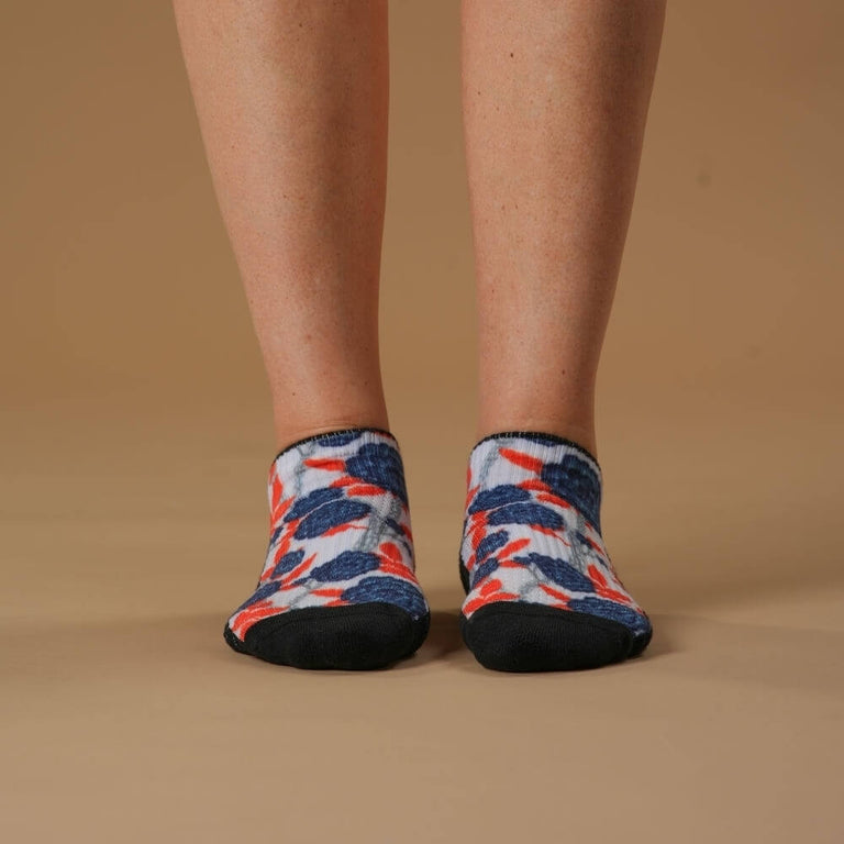 Fall Foliage Ankle Compression Socks 3-Pack Bundle