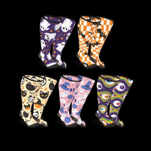 Socktober Diabetic Compression Socks 5-Pack