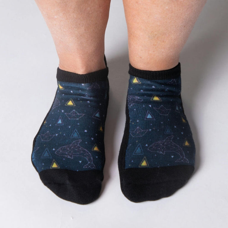 Marine Ankle Socks Orca Pattern From Viasox