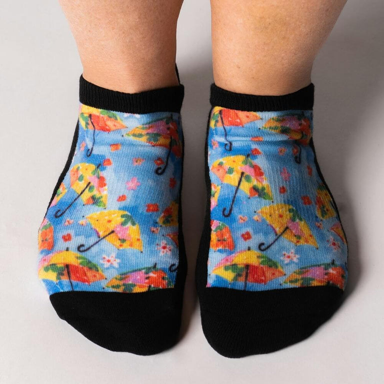 Spring Showers Ankle Socks