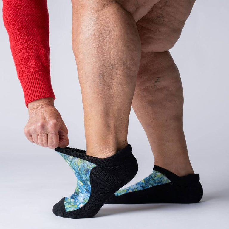 Water Lily Ankle Socks