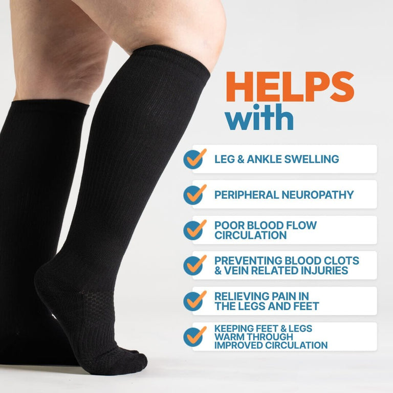 Starter Compression Socks Bundle 12-Pack