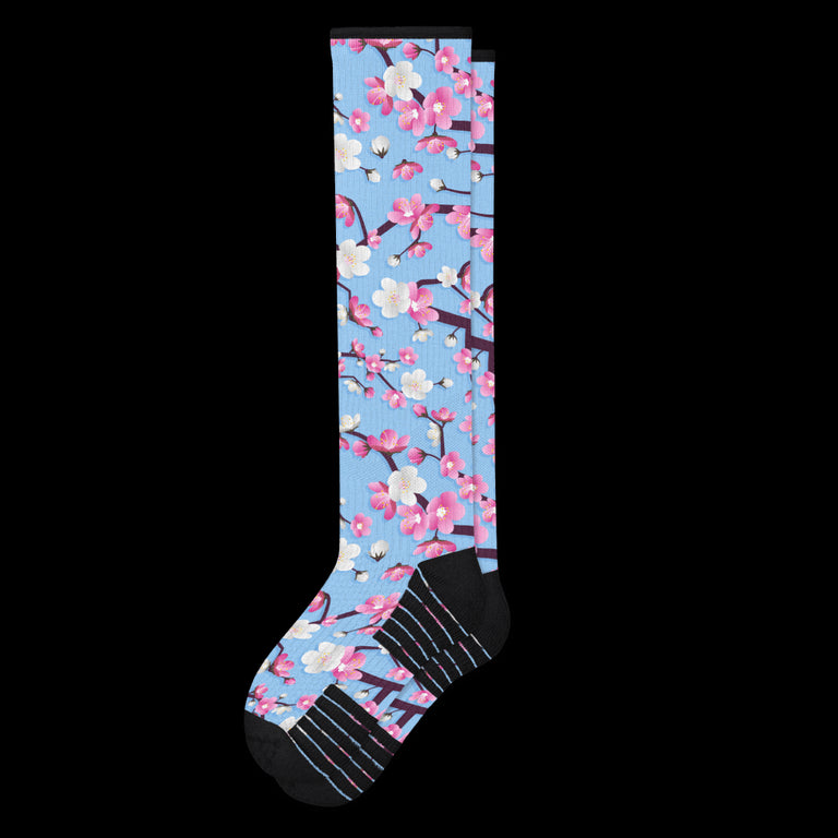 Cherry Blossoms Compression Socks