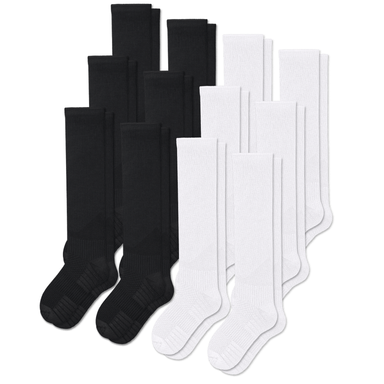 Basics Compression Socks Bundle 12-Pack