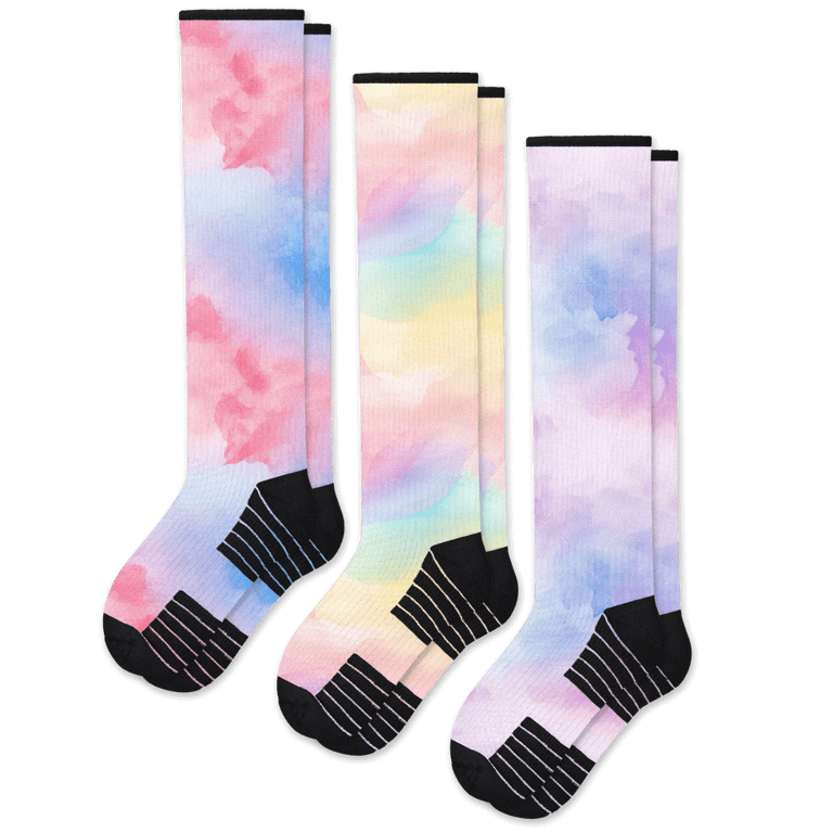 Water Color Bundle Compression Socks 3-Pack Bundle