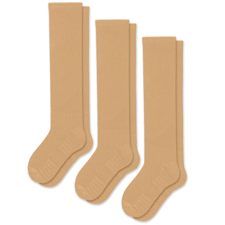 Tan Compression Socks