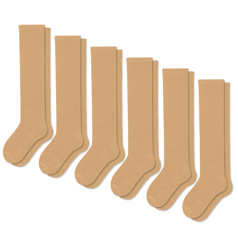 Tan Compression Socks