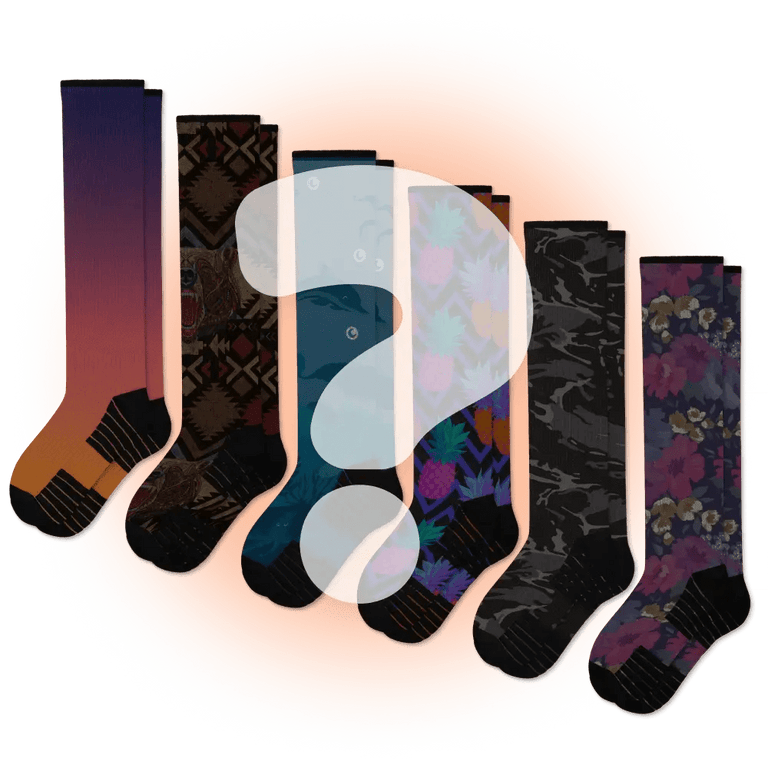 Mystery Compression Socks Bundle 6-Pack