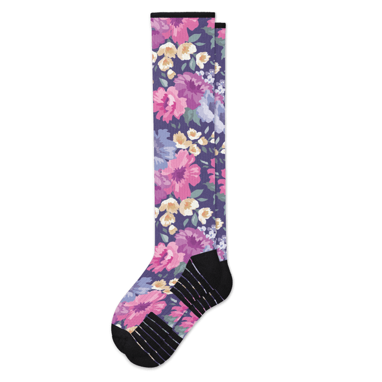 Floral Compression Socks