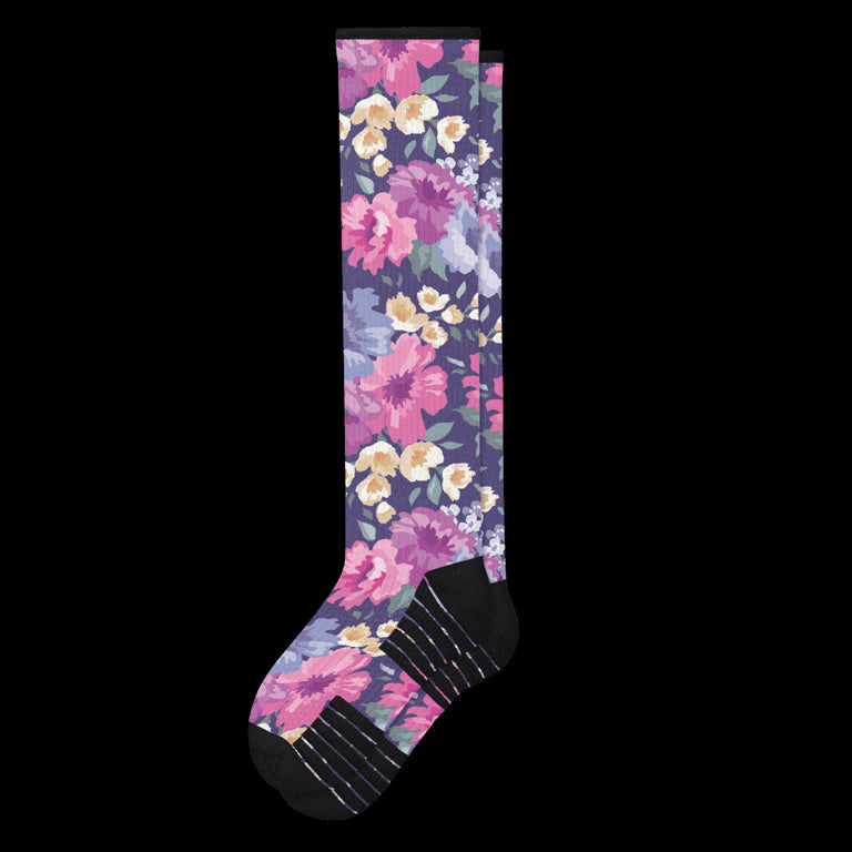 Floral Compression Socks